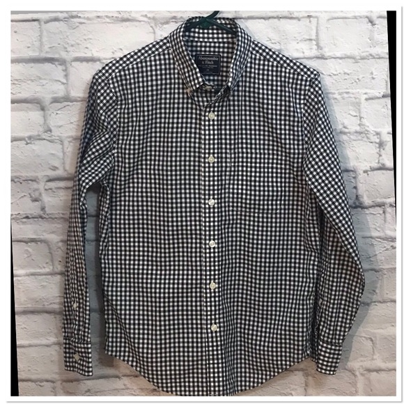 Abercrombie & Fitch Other - Abercrombie & fitch mens dark navy gingham shirt